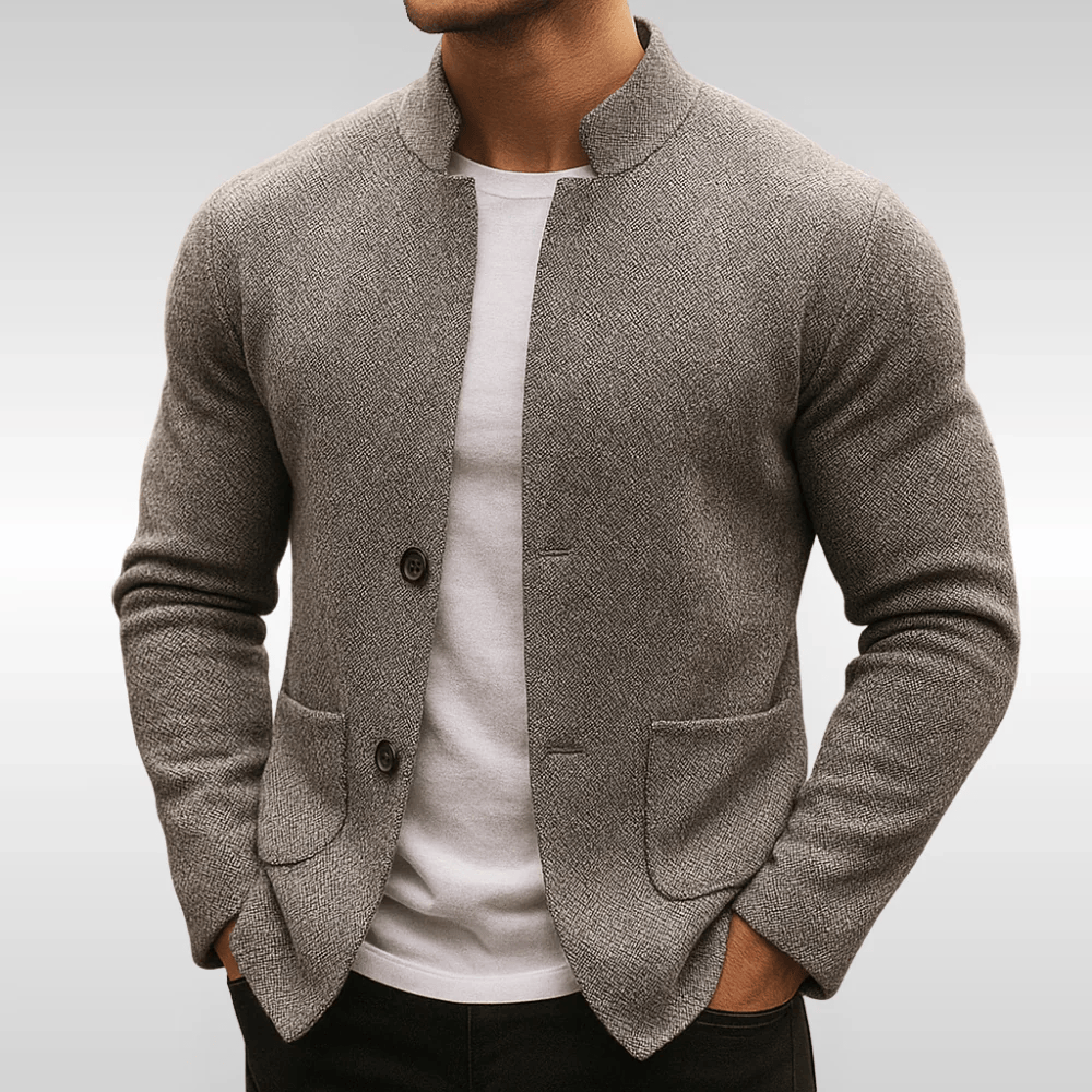 Laurence - Textured Knit Vest