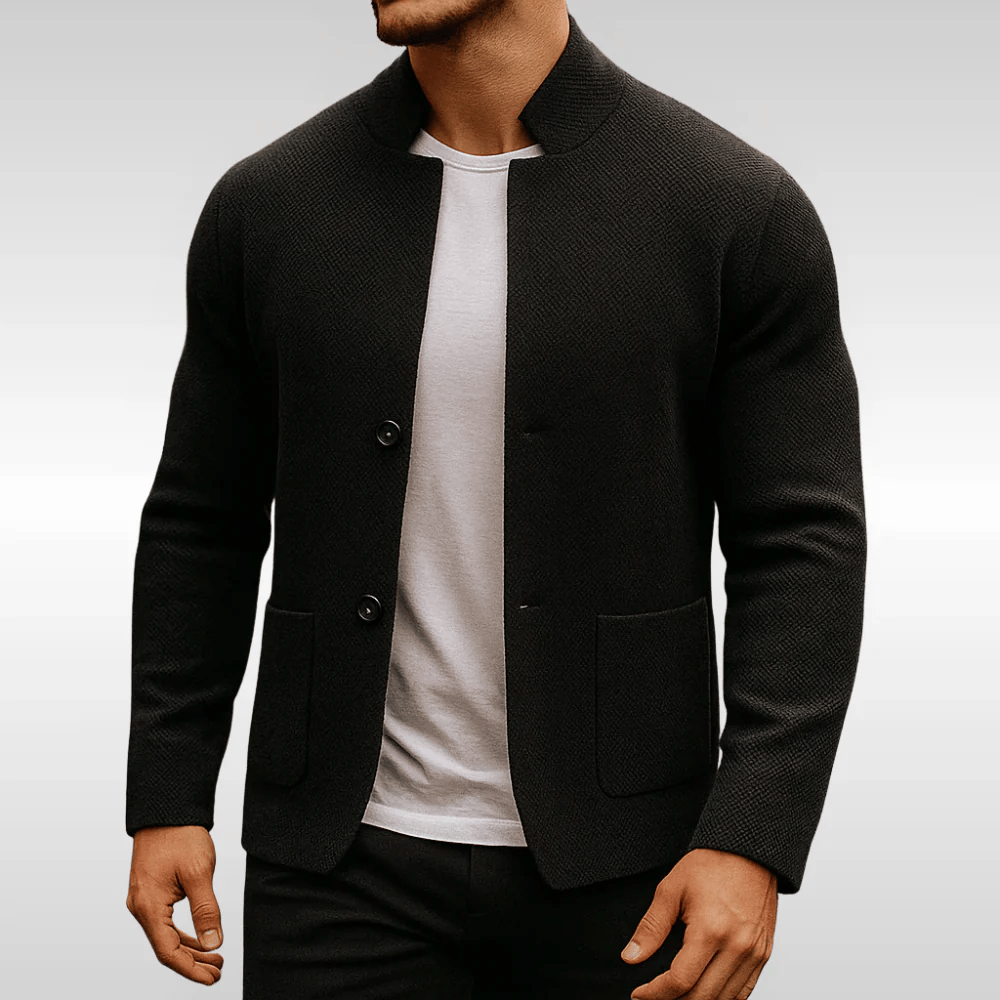 Laurence - Textured Knit Vest
