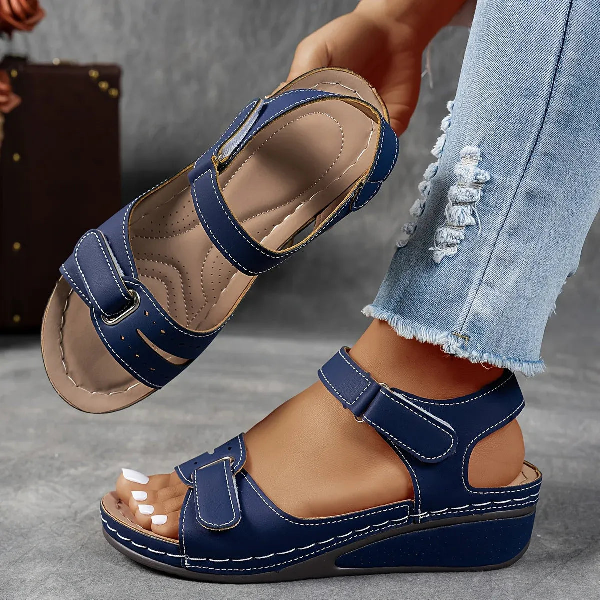 Cherry - Elegant Cushioned Comfort Sandals