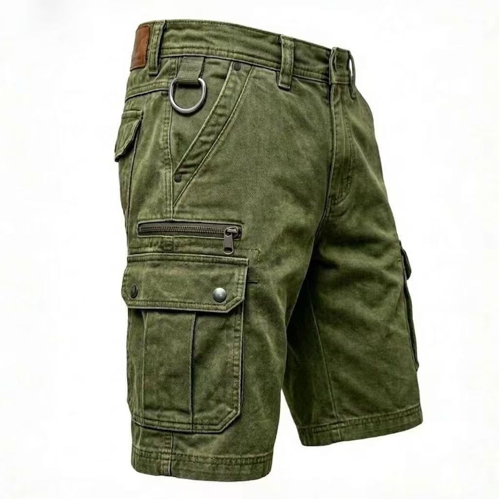 Donald - Functional Denim Cargo Shorts