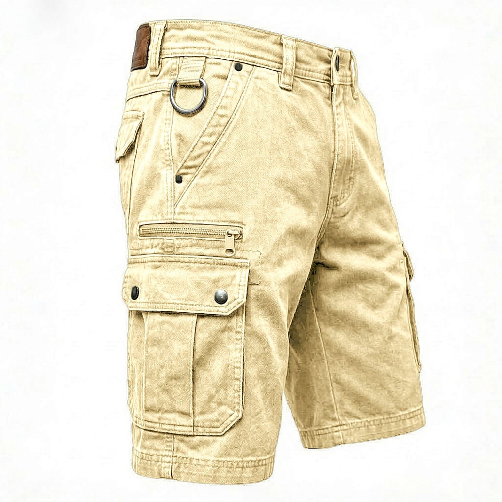 Donald - Functional Denim Cargo Shorts