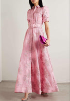 Bella - Dress with Short Puff Sleeves