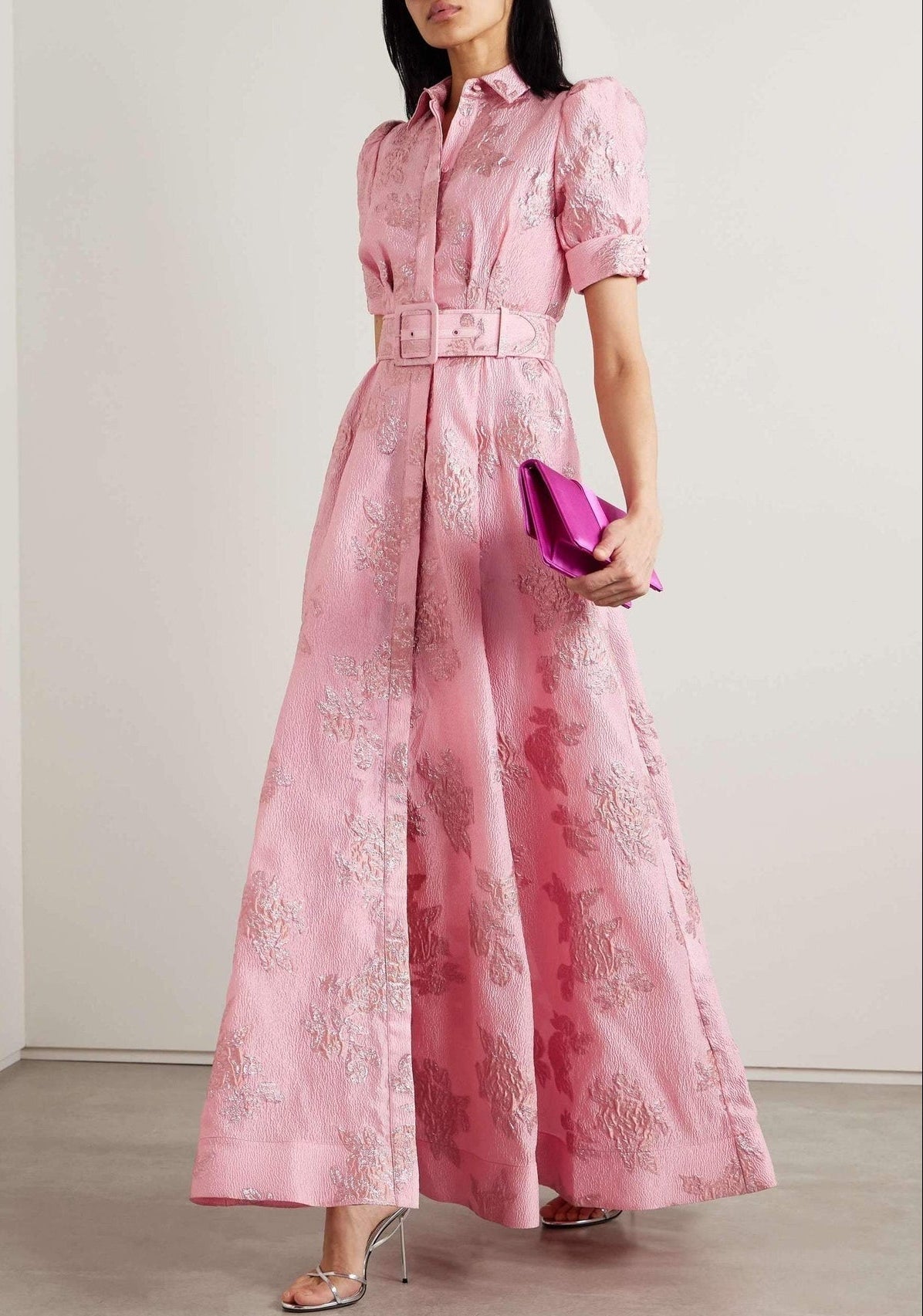 Bella - Dress with Short Puff Sleeves