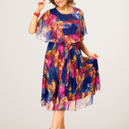 Beatrice - Breezy Plus Size Chiffon Dress
