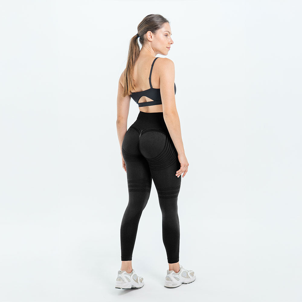 Lairra - 3D Textured Shaping Leggings
