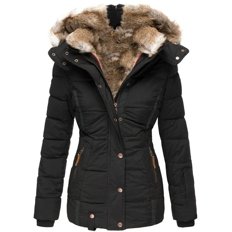 Arlena - Hooded Insulated Winter Parka