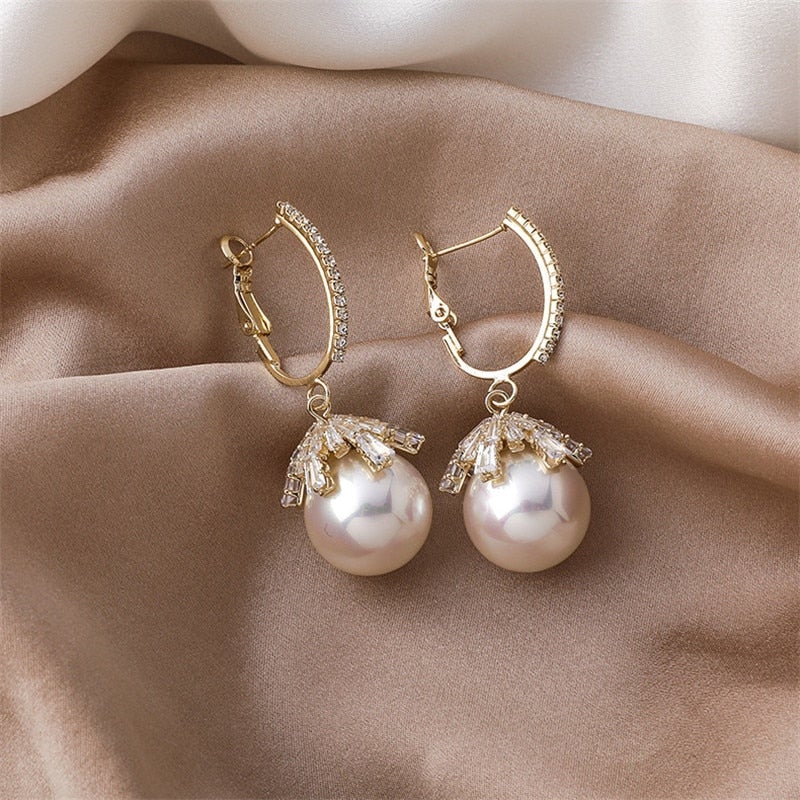Tonette - Magnificent Pearl Baby Earrings