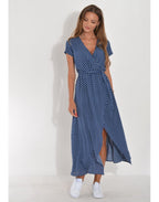 Hailey - Stylish V-Neck Floral Dress