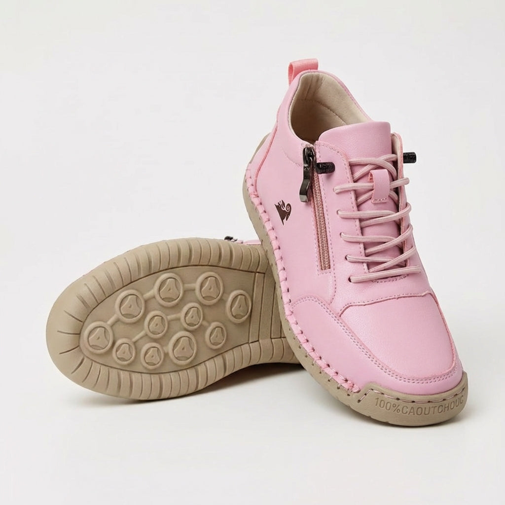 Nova - Comfortable Cushioned Comfort Sneakers with Zipper