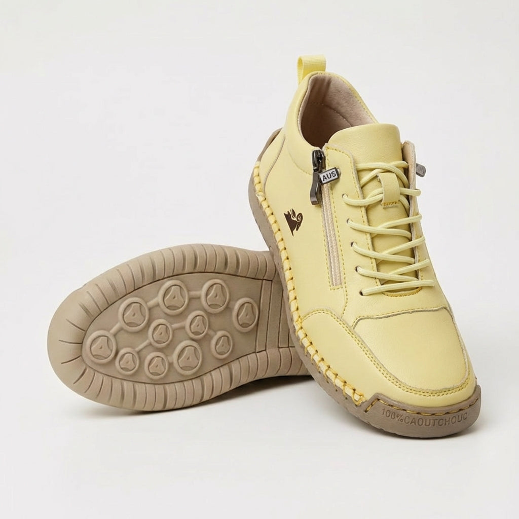 Nova - Comfortable Cushioned Comfort Sneakers with Zipper