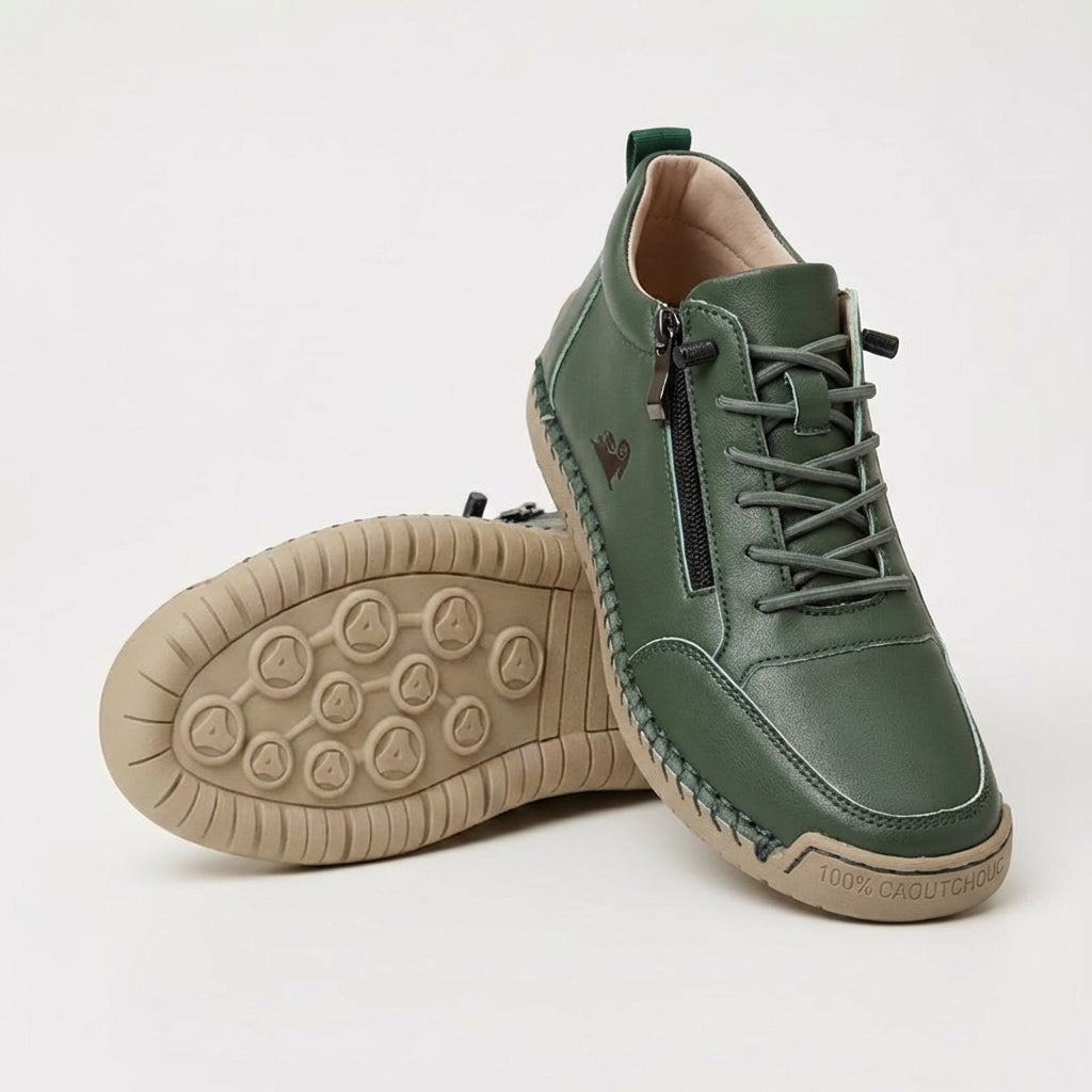Nova - Comfortable Cushioned Comfort Sneakers with Zipper