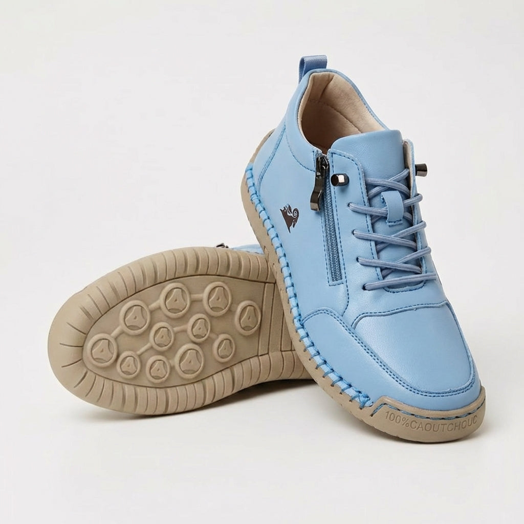 Nova - Comfortable Cushioned Comfort Sneakers with Zipper
