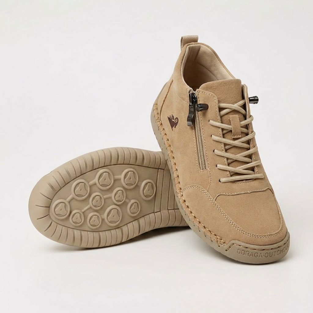 Nova - Comfortable Cushioned Comfort Sneakers with Zipper