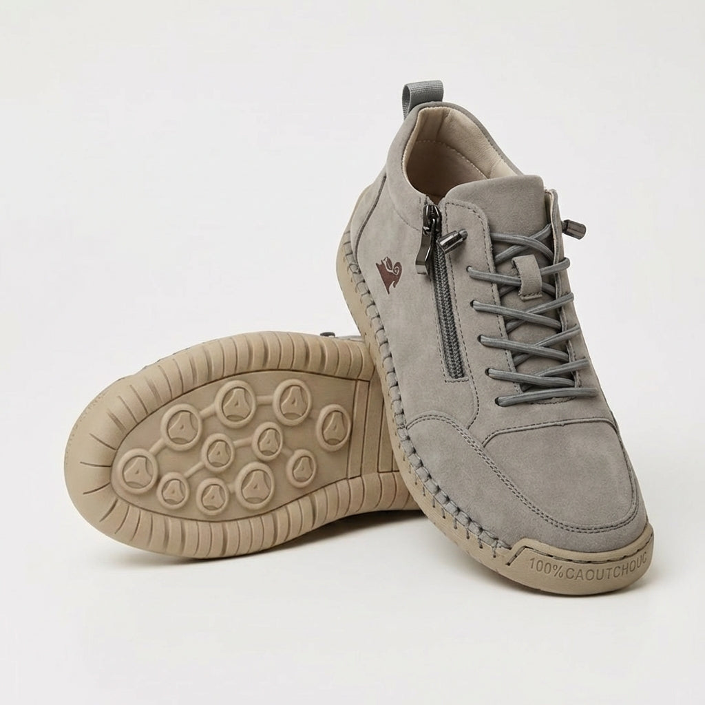 Nova - Comfortable Cushioned Comfort Sneakers with Zipper