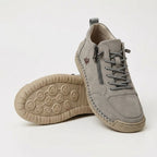Nova - Comfortable Cushioned Comfort Sneakers with Zipper