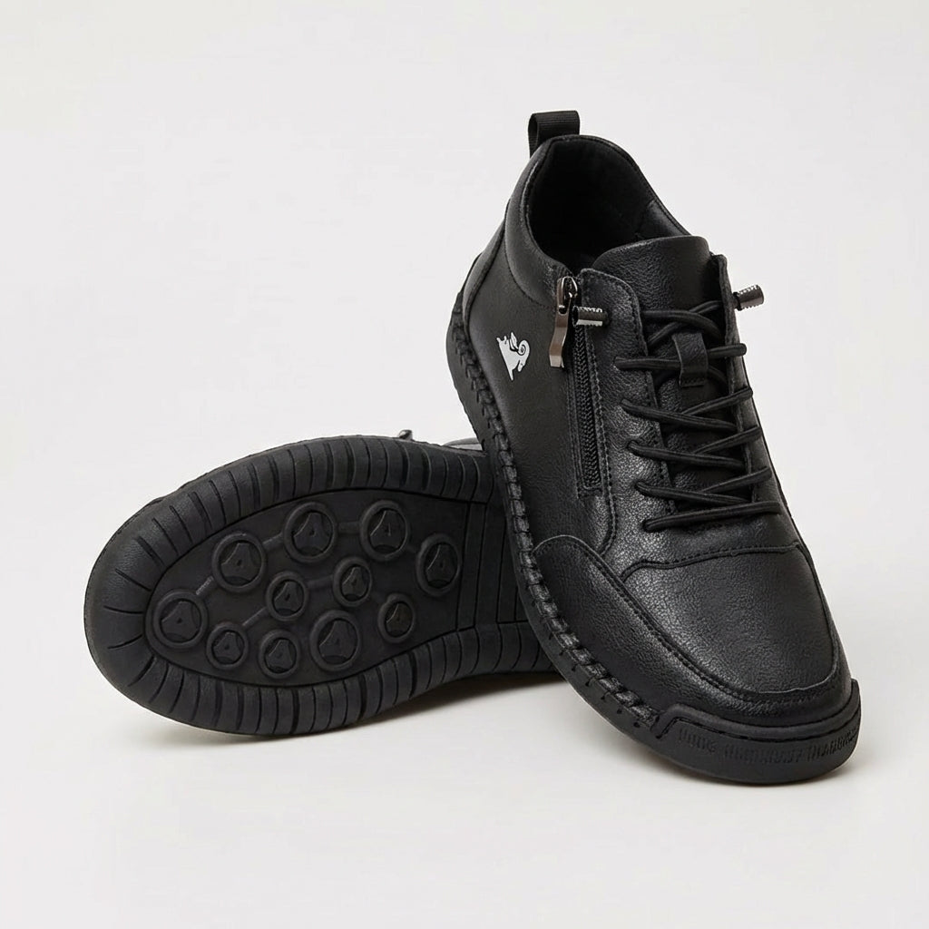 Nova - Comfortable Cushioned Comfort Sneakers with Zipper
