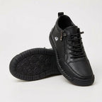 Nova - Comfortable Cushioned Comfort Sneakers with Zipper