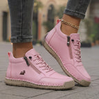 Nova - Comfortable Cushioned Comfort Sneakers with Zipper