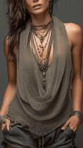 Brianna - Knit Tank Top Two-Piece Set