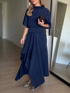 Aria - Stylish and Elegant Two-Piece Top and Skirt Set