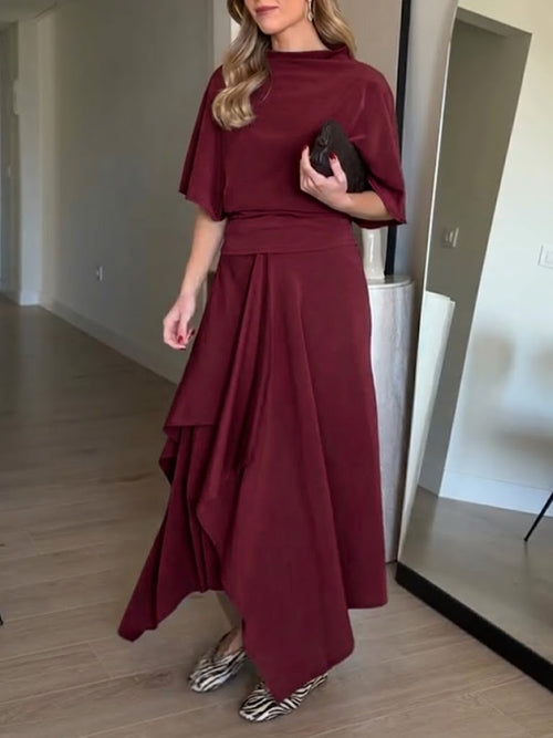 Aria - Stylish and Elegant Two-Piece Top and Skirt Set