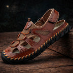 Alexander - Comfortable Leather-Look Sandals