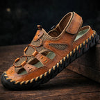 Alexander - Comfortable Leather-Look Sandals