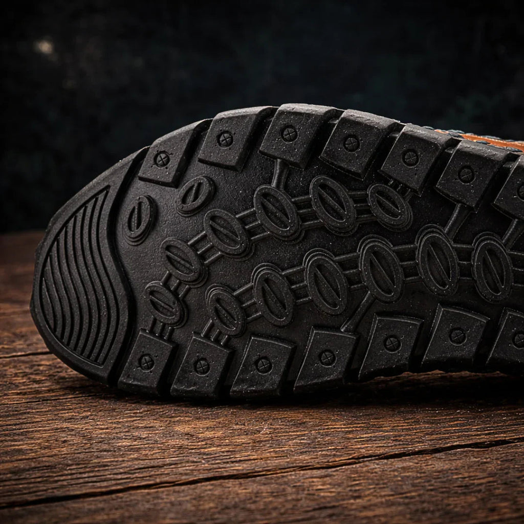 Alexander - Comfortable Leather-Look Sandals