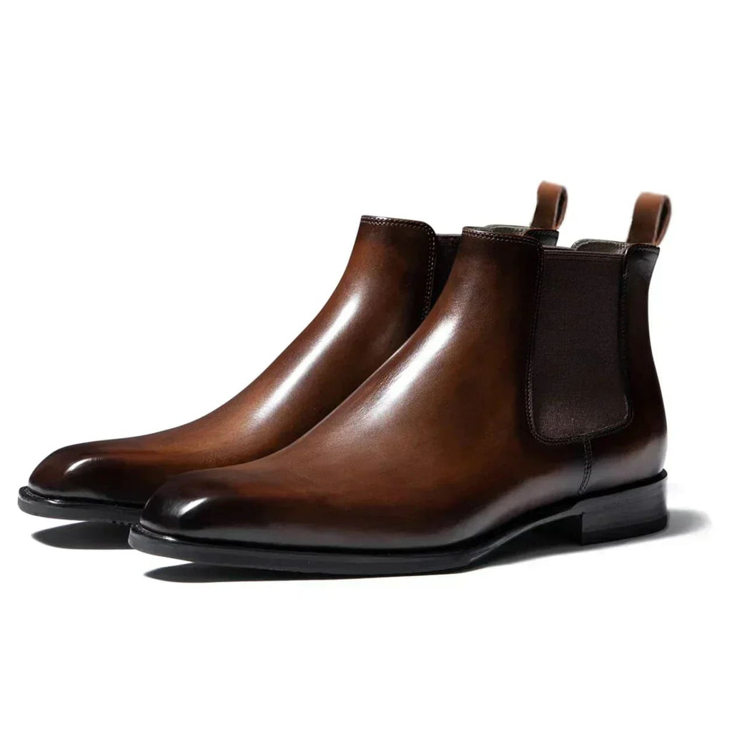 Blake - Chelsea Leather-Look Boots
