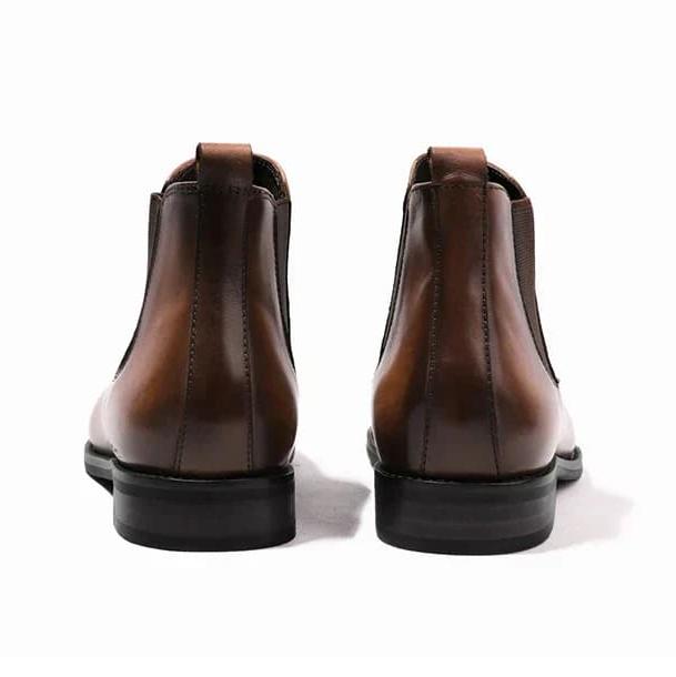 Blake - Chelsea Leather-Look Boots