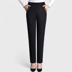Nerisa - Jeans with Side Pockets and Elastic Waist