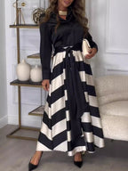 Hanna - Striped Maxi Dress