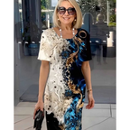 Lavinia - Printed Relaxed Midi Dress