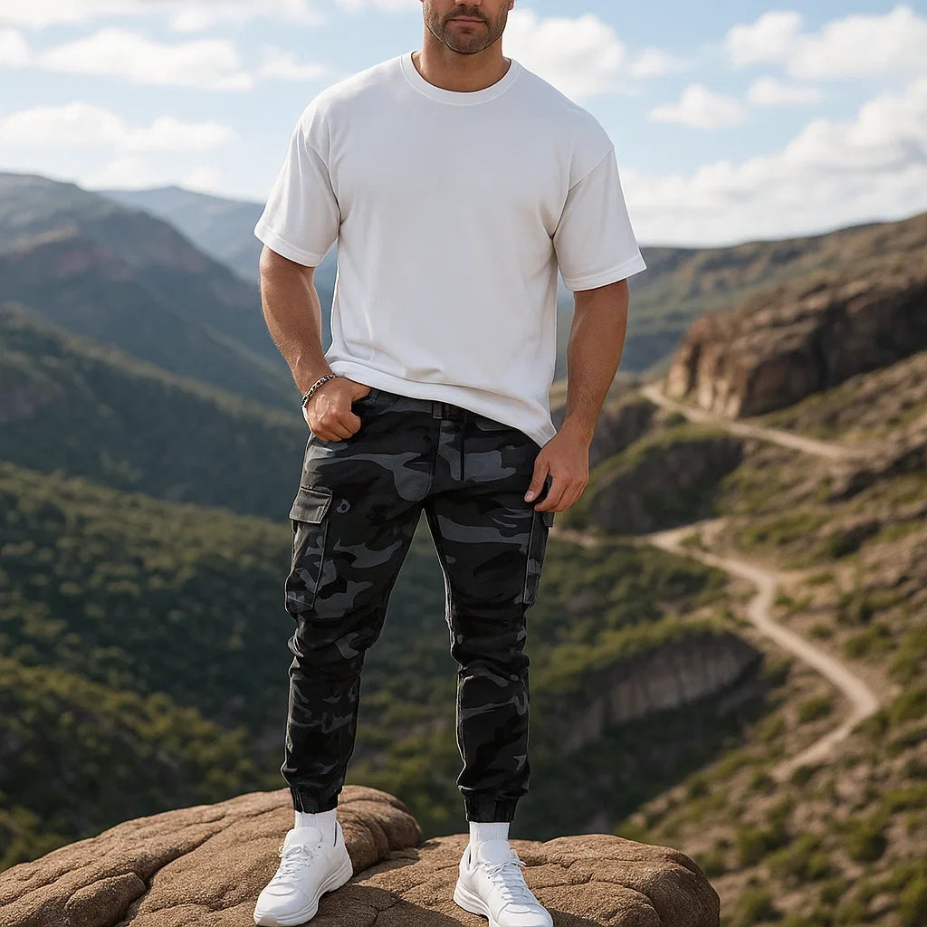 Clyde - Camouflage Cargo Work Pants