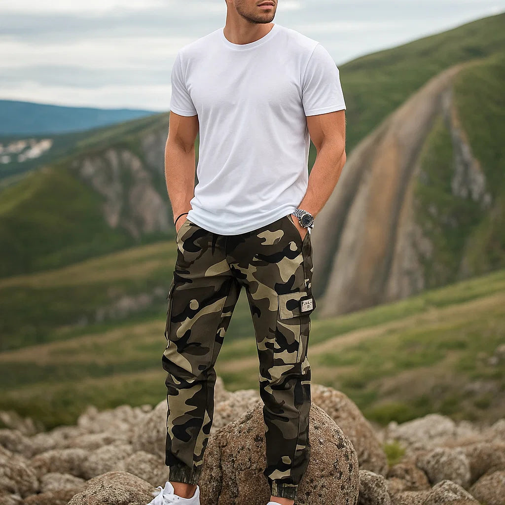 Clyde - Camouflage Cargo Work Pants