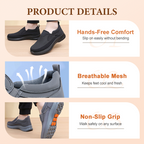 Ethan - Cushioned Comfort Breathable Slip-On Sneakers