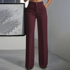 Elle - High-Waisted Tailored Pants