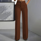 Elle - High-Waisted Tailored Pants