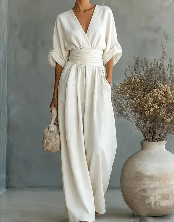 Celeste - Elegant Wide-Leg Jumpsuit