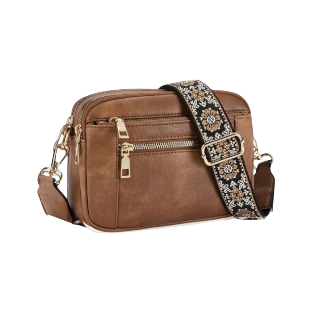 Sellie - Elegant Leather-Look Shoulder Bag