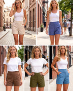 Celena - High Waisted Shaping Shorts