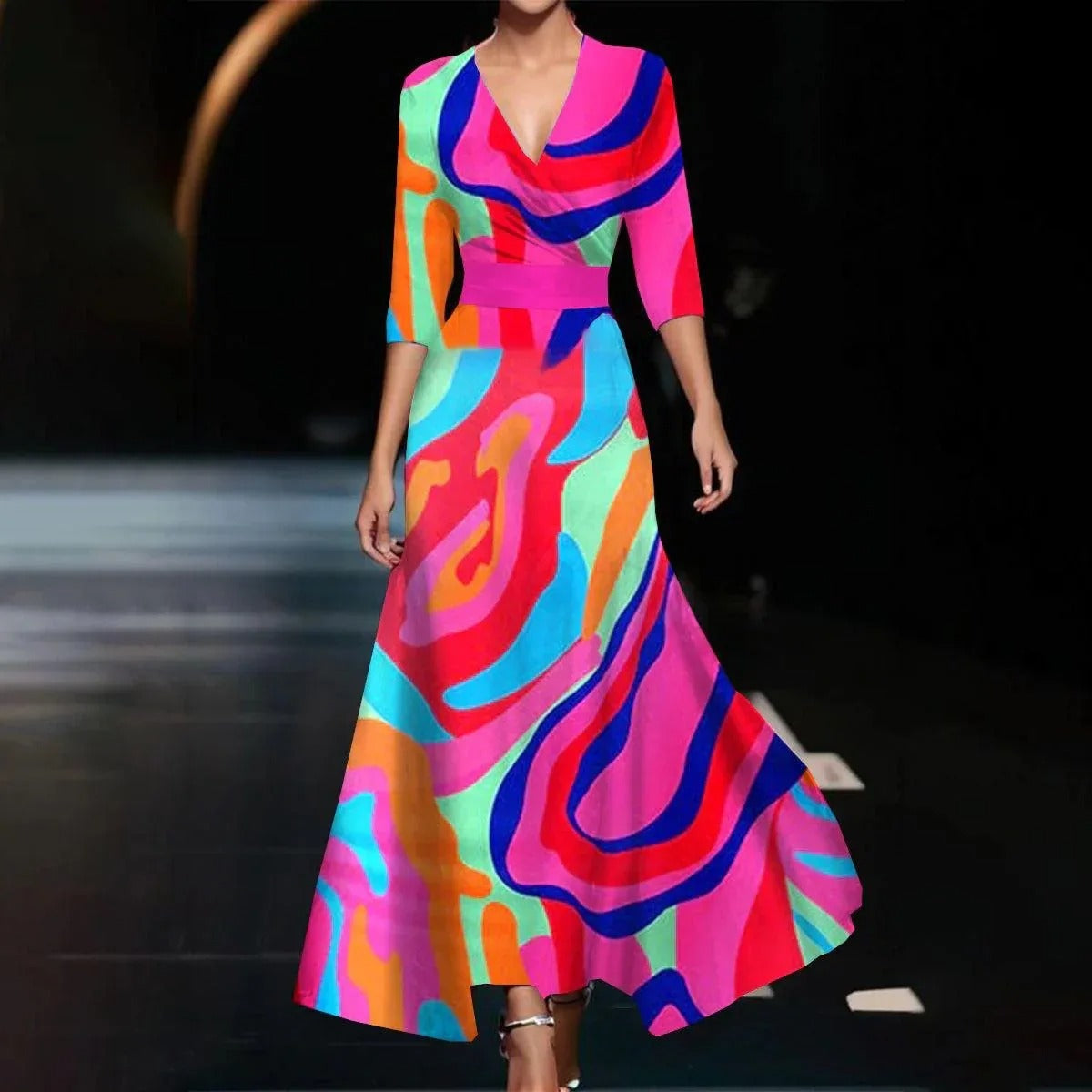 Nikki - Chic Dress with Floral Print
