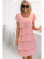 Cailey - Chiffon Layered Dress