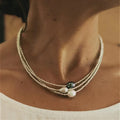 Seya - Baroque Pearl Layered Necklace