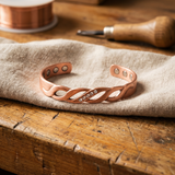 Cordelia - Hand-Wound Copper Bracelet