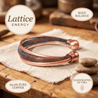 Florentia copper bracelet close up