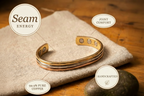 Lavinia copper bracelet close up