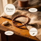 Nora copper anklet close up