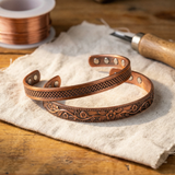 Priscilla - Braided Copper Cuff