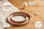 Rowena copper necklace close up